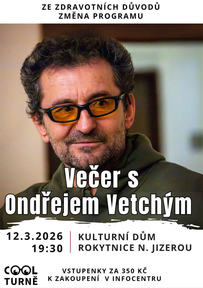 Večer s Ondřejem Vetchým