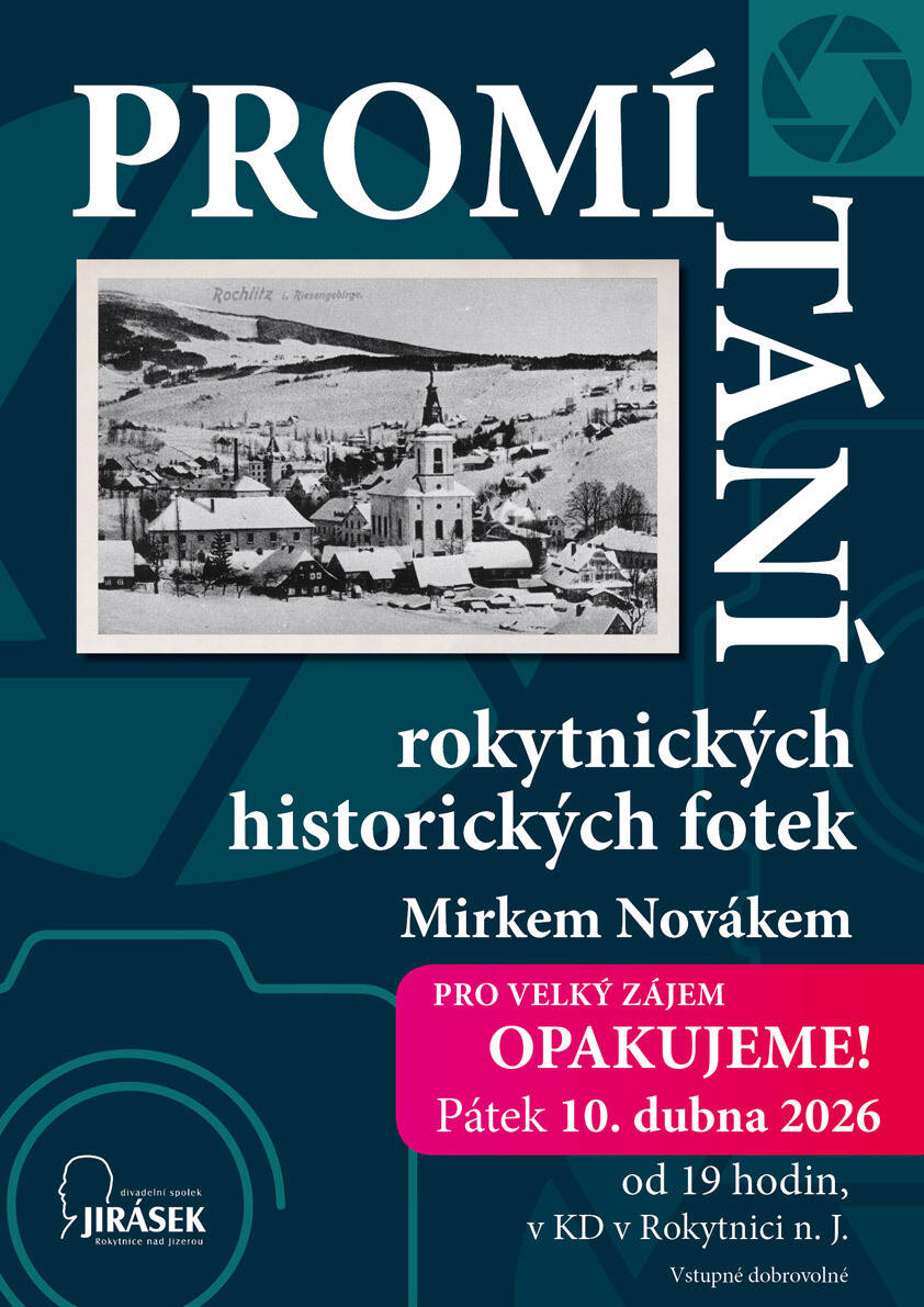OPAKUJEME! Promítání rokytnických historických fotografií Mirkem Novákem